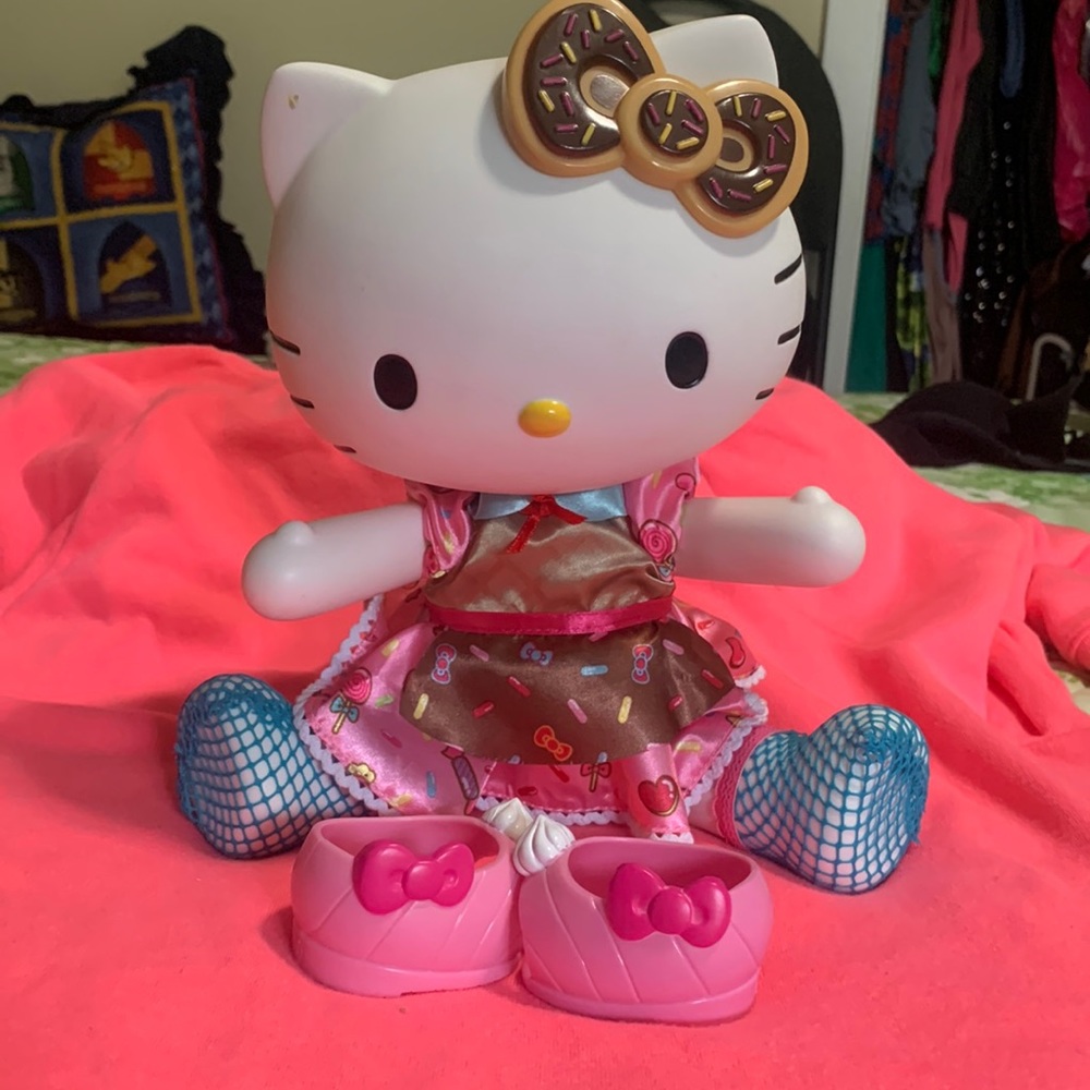 Hello Kitty Blip Toys 2013 Sanrio Rare Kawaii Posable Large Dress Up Doll Candy